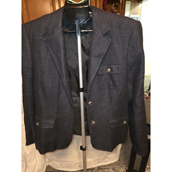 Other - Caps+ Ralph Luren 42 S Sports‎ Jacket. Silk & Wool Mix . Made In Canada.....